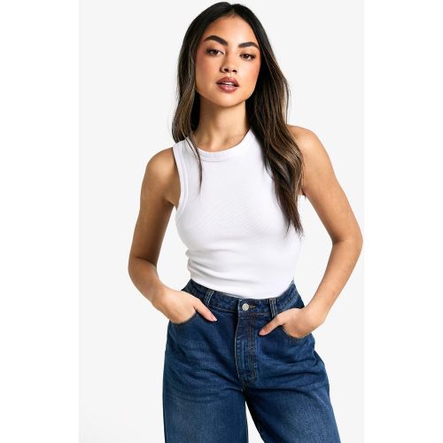 Débardeur - Blanc - 34, Blanc - boohoo - Modalova