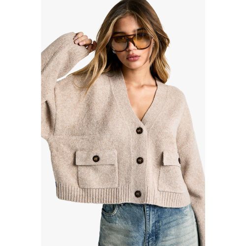 Cardigan À Poches - S - boohoo - Modalova