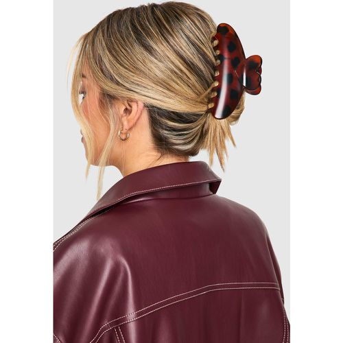 Pince À Cheveux À Imprimé Cœur - One Size - boohoo - Modalova