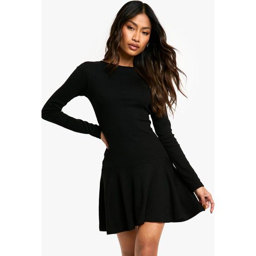 Robe Patineuse Côtelée - 40 - boohoo - Modalova