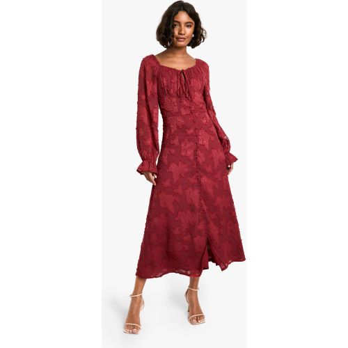 Tall" - Robe Champêtre Fleurie - 36 - boohoo - Modalova