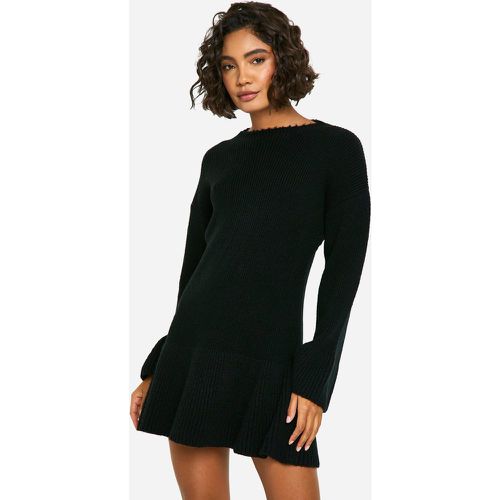 Tall" - Robe Patineuse En Maille Évasée - S - boohoo - Modalova