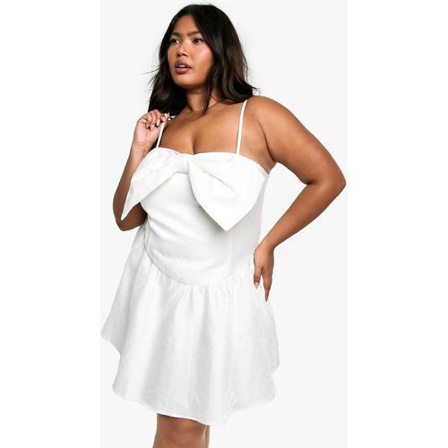 Grande Taille - Robe Patineuse À Bretelles - 44 - boohoo - Modalova