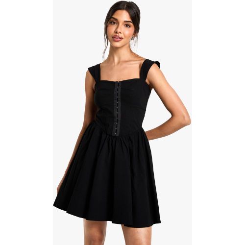 Robe Courte À Agrafes - 40 - boohoo - Modalova