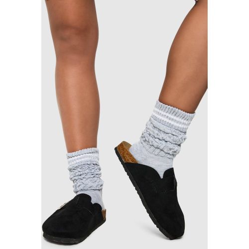 Chaussettes À Rayures - One Size - boohoo - Modalova