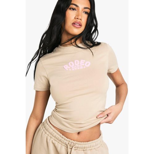 T-Shirt Pour Bébé À Imprimé Rodéo - S - boohoo - Modalova
