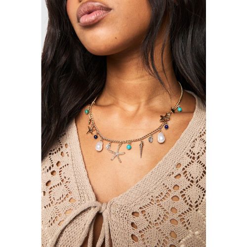 Collier À Pendentif Océan - One Size - boohoo - Modalova
