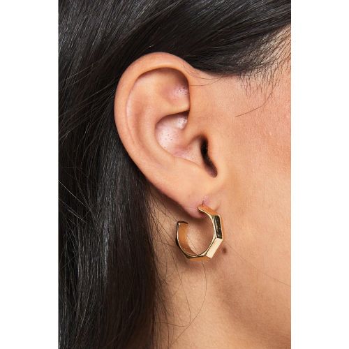Lot De 6 Paires De Boucles D'Oreilles En Métal Texturé - One Size - boohoo - Modalova