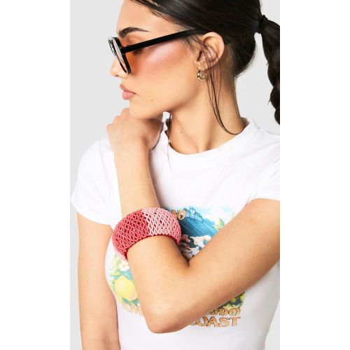 Bracelet Jonc Perlé - One Size - boohoo - Modalova