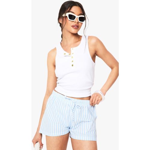 Short Rayé Texturé - 34 - boohoo - Modalova
