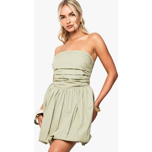 Robe Courte Bouffante En Coton - 36 - boohoo - Modalova
