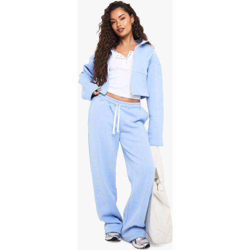 Survêtement Froncé Avec Sweat À Capuche Et Jogging Droit - S - boohoo - Modalova
