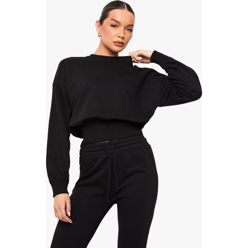 Sweat Oversize - Noir - S, Noir - boohoo - Modalova