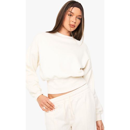Sweat Oversize - Blanc Écru - S, Blanc Écru - boohoo - Modalova
