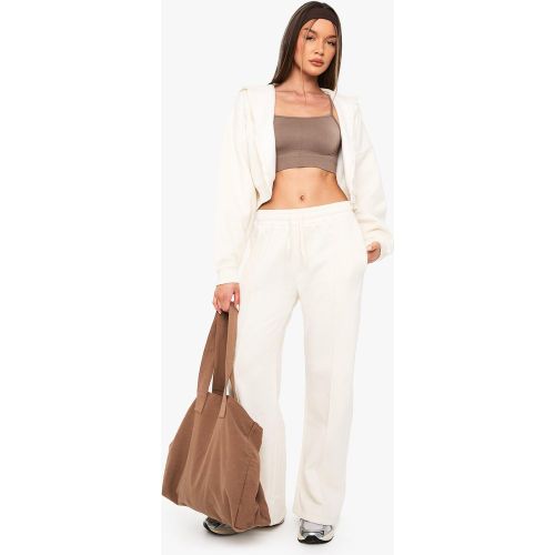 Jogging Large À Taille Basse - Blanc Écru - S, Blanc Écru - boohoo - Modalova