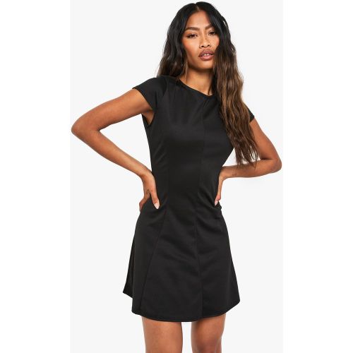 Robe Patineuse À Manches Capées - 36 - boohoo - Modalova