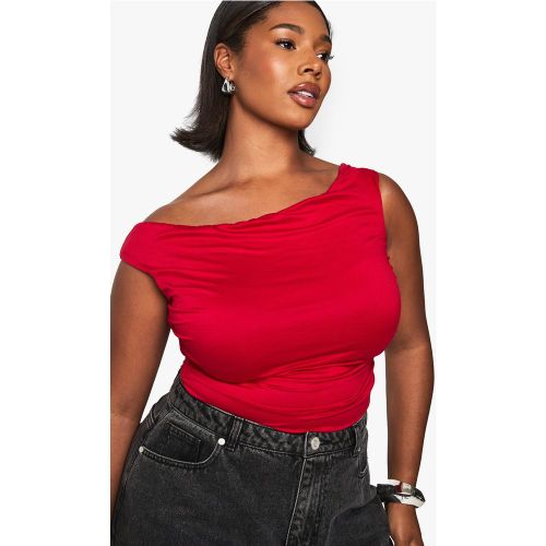 Grande Taille - Body À Col Bateau - 44 - boohoo - Modalova