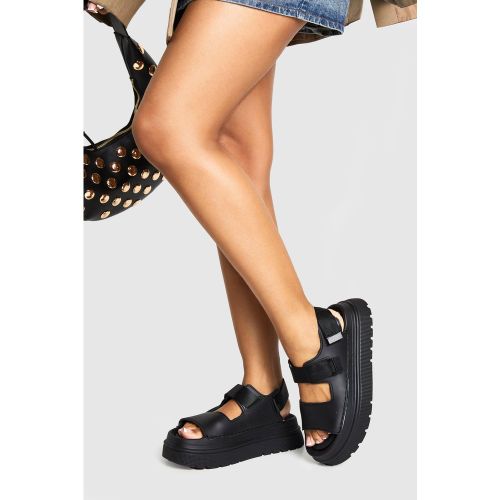 Sandales À Plateforme En Synthétique - 36 - boohoo - Modalova