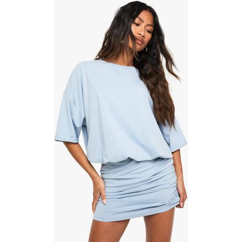 Robe Courte Froncée - 36 - boohoo - Modalova
