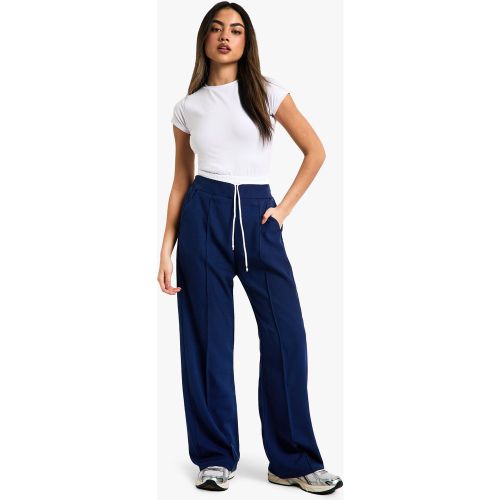 Pantalon Large À Taille Contrastante - 34 - boohoo - Modalova