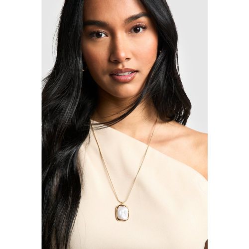 Collier À Pendentif Perle - One Size - boohoo - Modalova