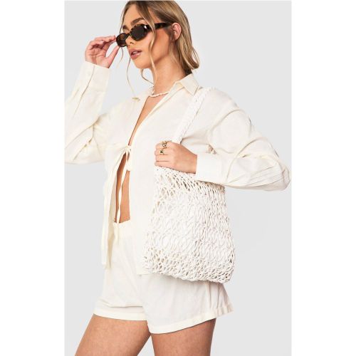 Sac À Main En Crochet - One Size - boohoo - Modalova