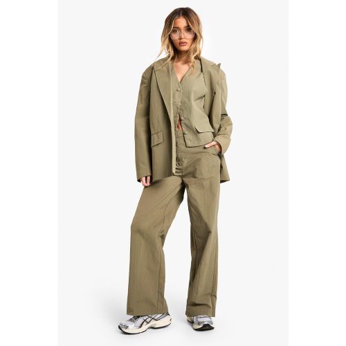 Pantalon Droit Habillé - 36 - boohoo - Modalova