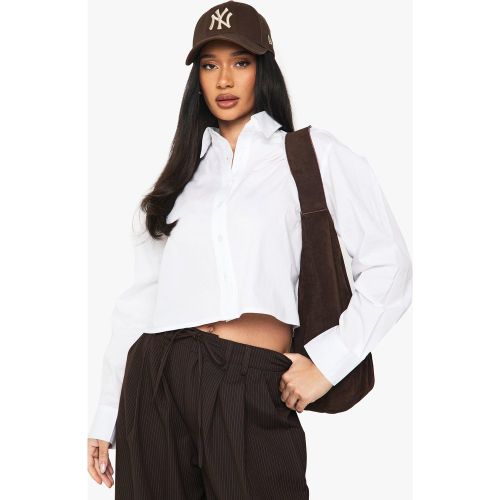 Chemise Courte Basique - 34 - boohoo - Modalova