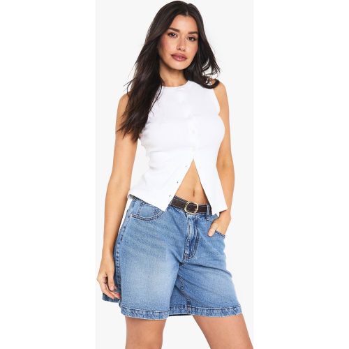 Tall" - Short Boyfriend En Jean - 34 - boohoo - Modalova