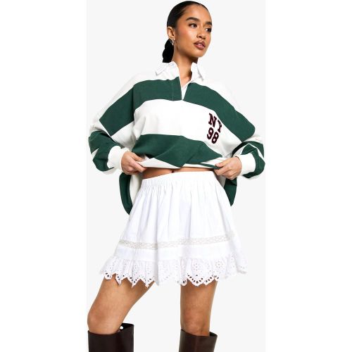 Petite" - Mini-Jupe À Volants - 34 - boohoo - Modalova
