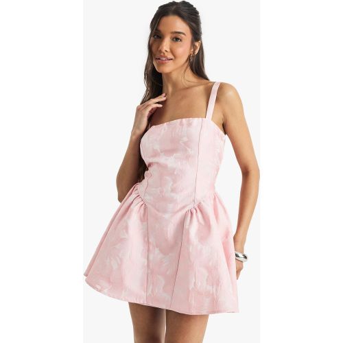 Robe Patineuse À Motif Jacquard - 36 - boohoo - Modalova