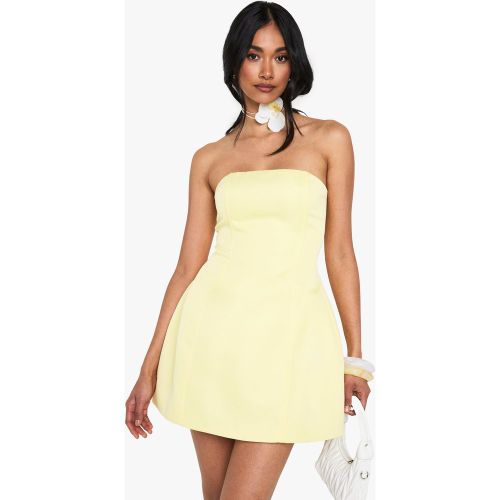 Robe Courte Satinée - 36 - boohoo - Modalova