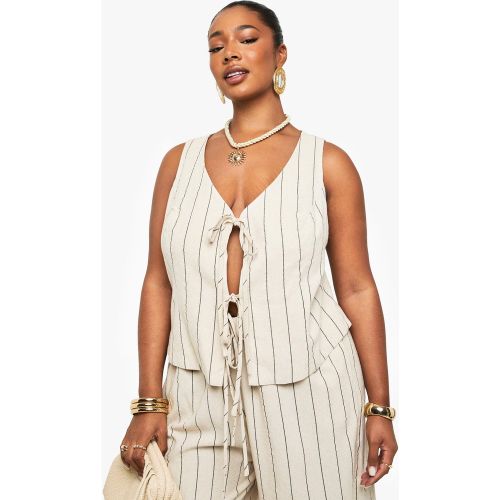 Grande Taille - Top À Rayures - 44 - boohoo - Modalova
