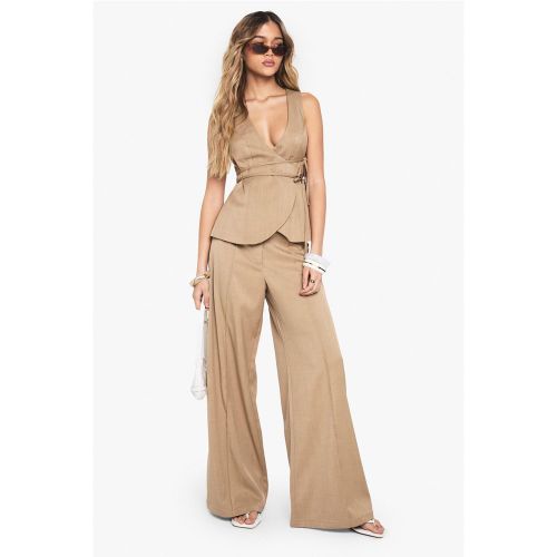 Pantalon Large Habillé - 36 - boohoo - Modalova