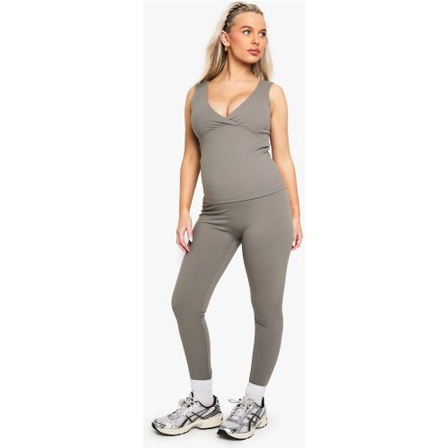 Maternité - Legging De Grossesse Sculptant - 36 - boohoo - Modalova