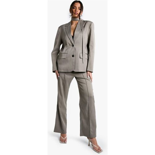 Pantalon Droit Habillé - 36 - boohoo - Modalova