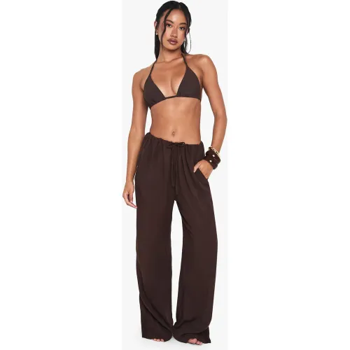 Pantalon De Plage Large - S - boohoo - Modalova