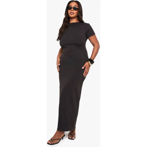Grande Taille - Robe Longue Moulante À Manches Capées - 44 - boohoo - Modalova