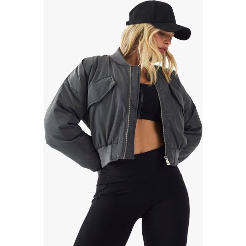 Bomber Oversize À Manches Bouffantes - S - boohoo - Modalova