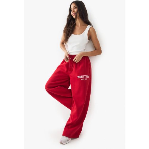 Jogging Droit À Slogan - Xl - boohoo - Modalova