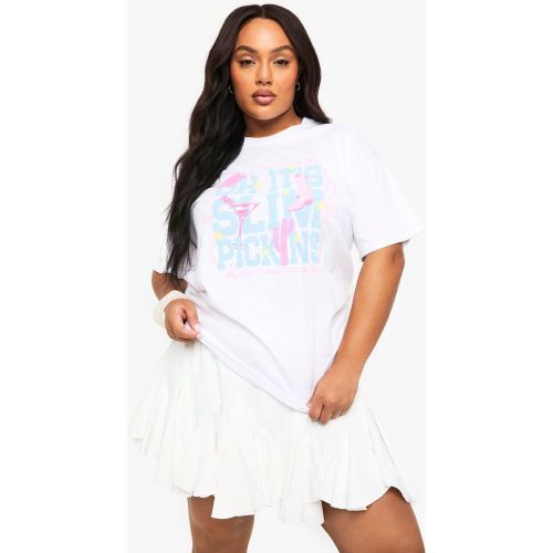 Plus" Slim Pickins Oversized T-Shirt - 44 - boohoo - Modalova