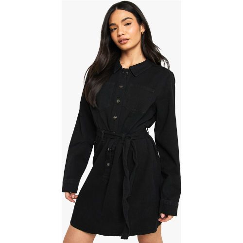 Robe Chemise En Jean - S - boohoo - Modalova