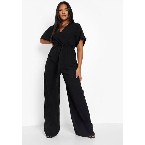 Grande Taille - Combinaison Large À Ceinture - 44 - boohoo - Modalova