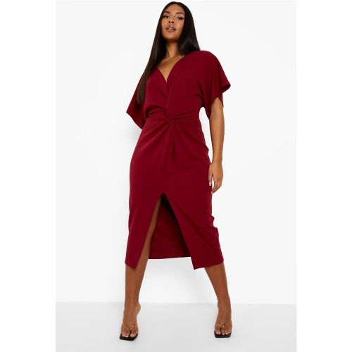 Grande Taille - Robe Mi-Longue Fendue À L'Avant - 44 - boohoo - Modalova