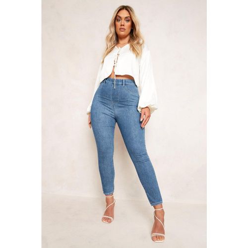 Grande Taille - Jegging Taille Haute - 48 - boohoo - Modalova