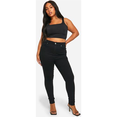 Grande Taille - Jean Skinny À 5 Poches - 46 - boohoo - Modalova