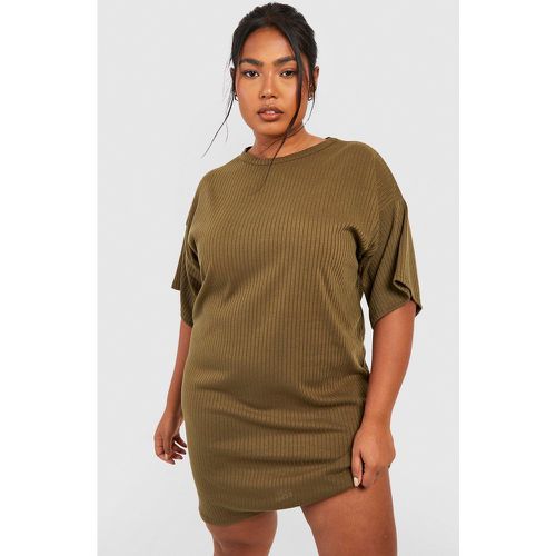 Grande Taille - Robe T-Shirt Oversize - 44 - boohoo - Modalova