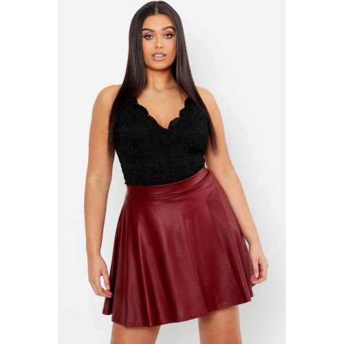 Grande Taille - Jupe Patineuse - 44 - boohoo - Modalova