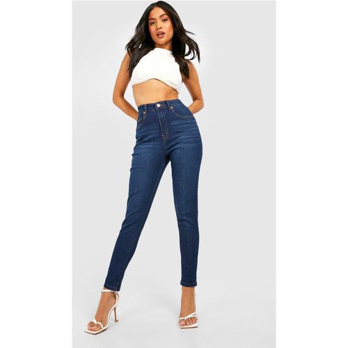 Petite" - Jean Taille Haute Coupe Skinny Avec Poches - 42 - boohoo - Modalova