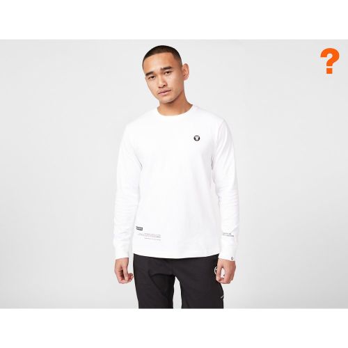 T-Shirt à Manches Longues Badge - AAPE By A Bathing Ape - Modalova